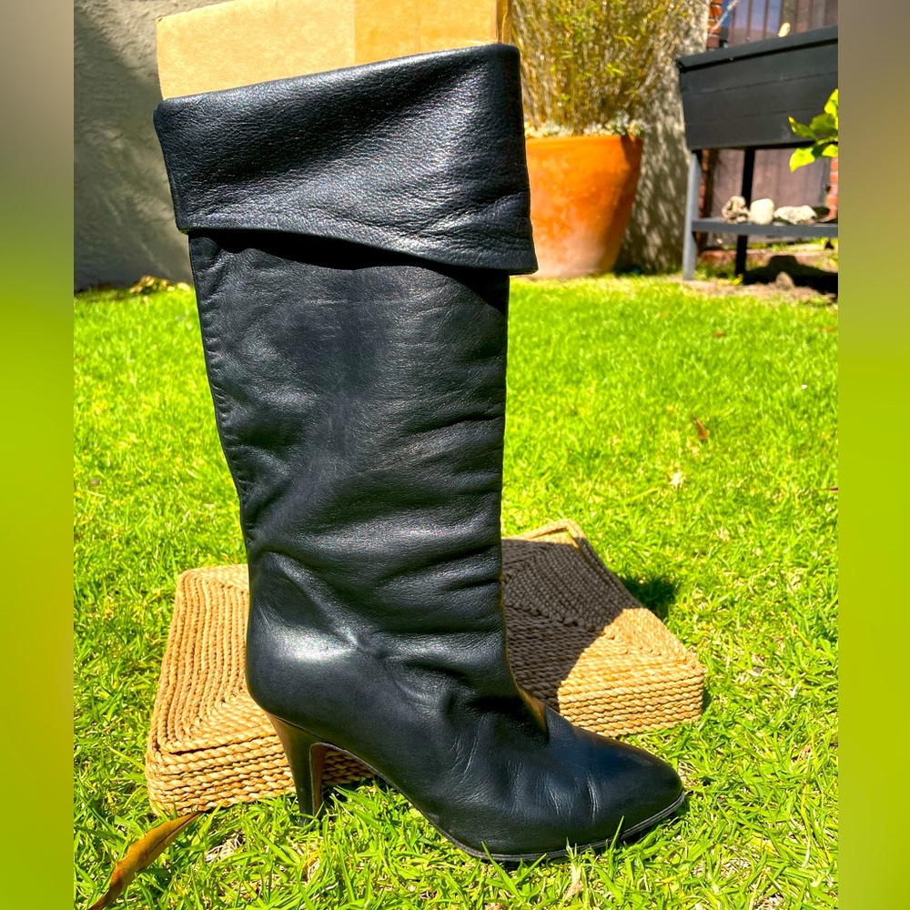Vintage Chantal Leather Boots. Made In Italy. Size 6.… Gem
